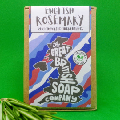 Natural British Rosemary Handmade Soap Bar